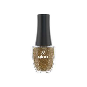 Nior GLITTER NAIL POLISH GLOWY AMBER